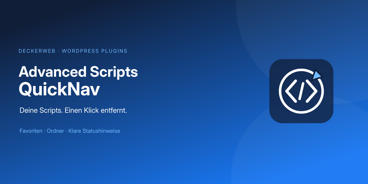 Advanced Scripts QuickNav
