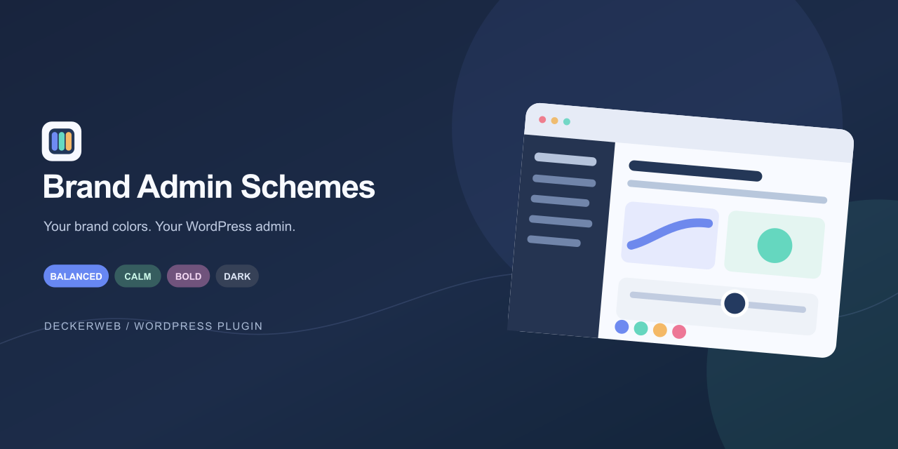 Brand Admin Schemes plugin banner