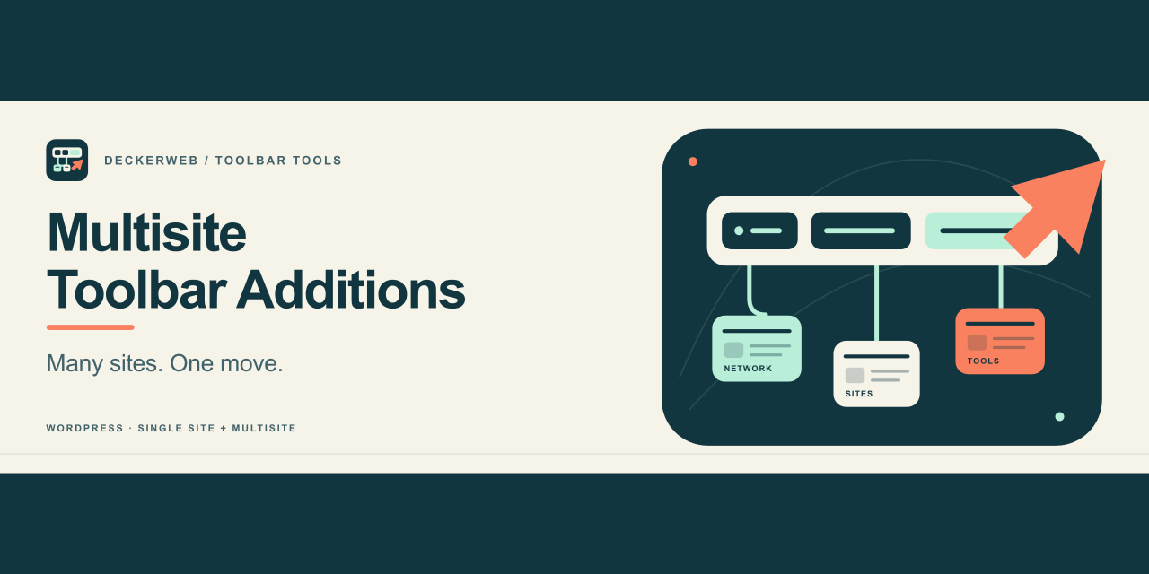Multisite Toolbar Additions
