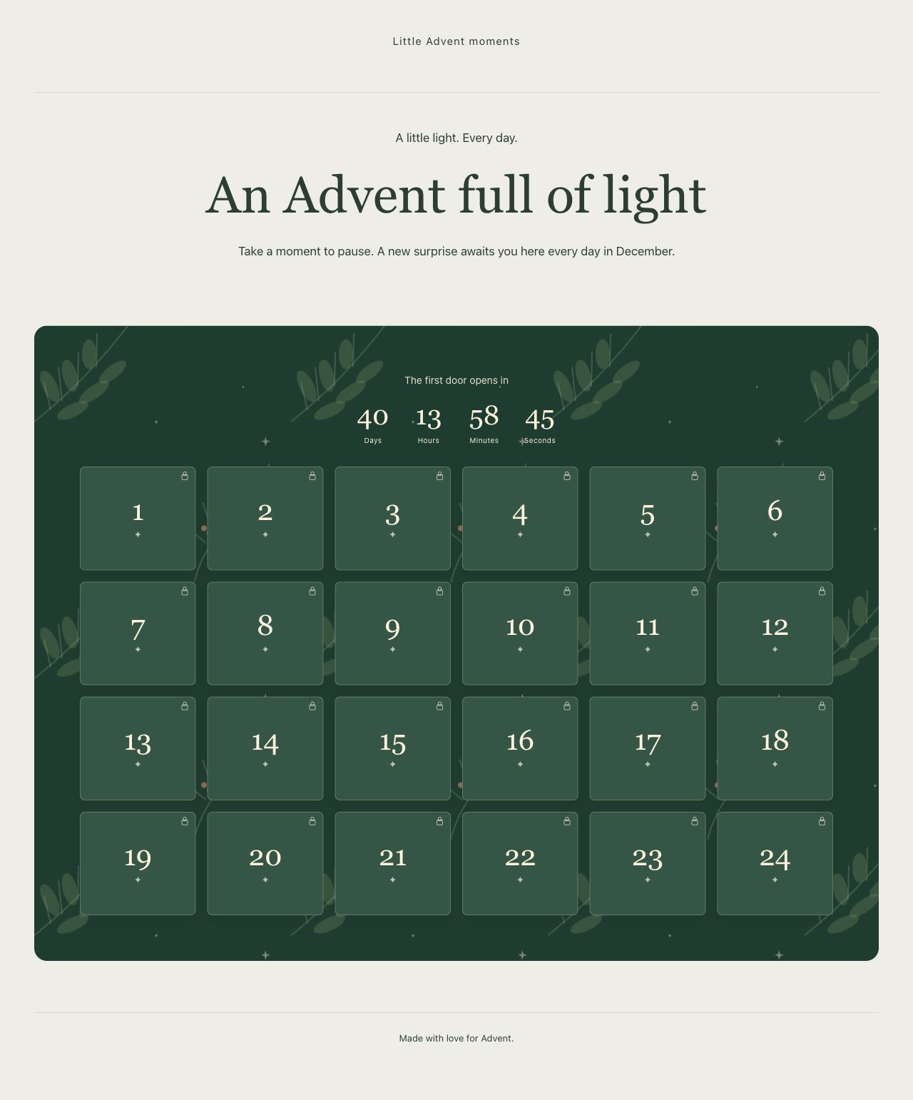 Advent
